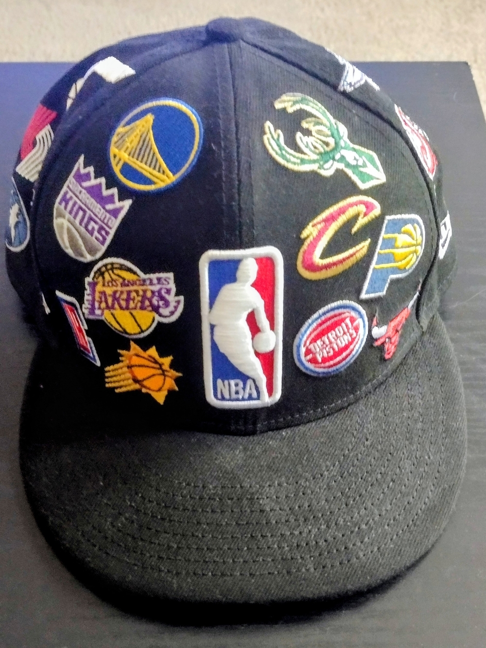 NBA Teams Logos All Over Emblems: Official Cap $25